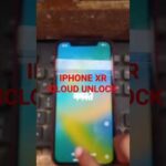 iPhone XR iCloud unlock