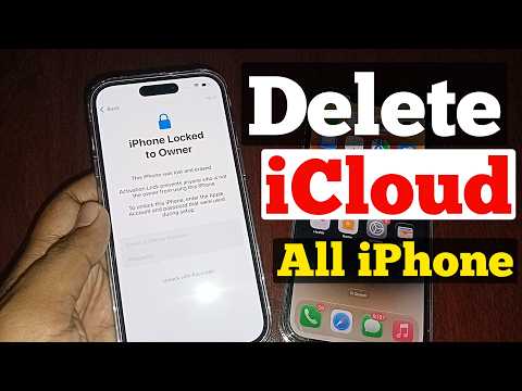 Delete iCloud✅️Fixed iPhone Locked To Owner 🔓 Unlock iPhone iCloud Activation Lock 2026