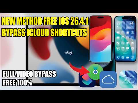 New Method iOS 26.4.2 iCloud Activation Lock Bypass | iPhone Unlock Free 2026