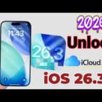iOS 26.3 Remove iCloud Lock Permanently Without Password Apple ID | iCloud Unlock FMI OFF iOS 26.3