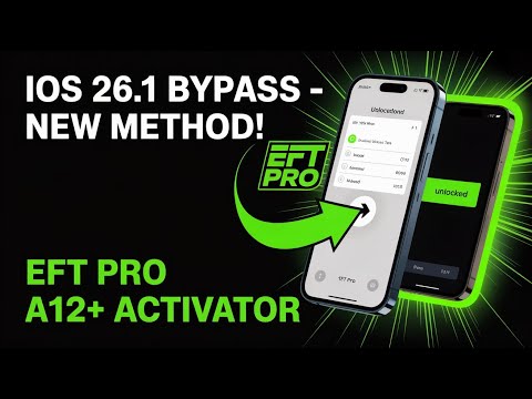 EFT PRO 2025 | Full iPhone iCloud Bypass & SIM Unlock Guide (All iOS Supported)